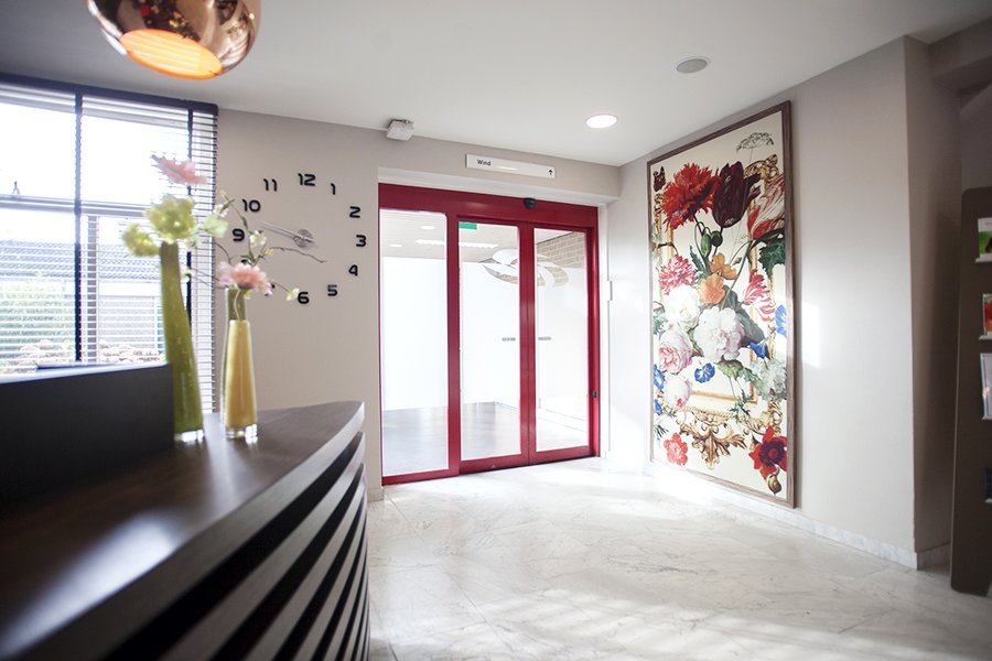 Verbetering akoestiek in receptieruimte Verbetering akoestiek in receptieruimte