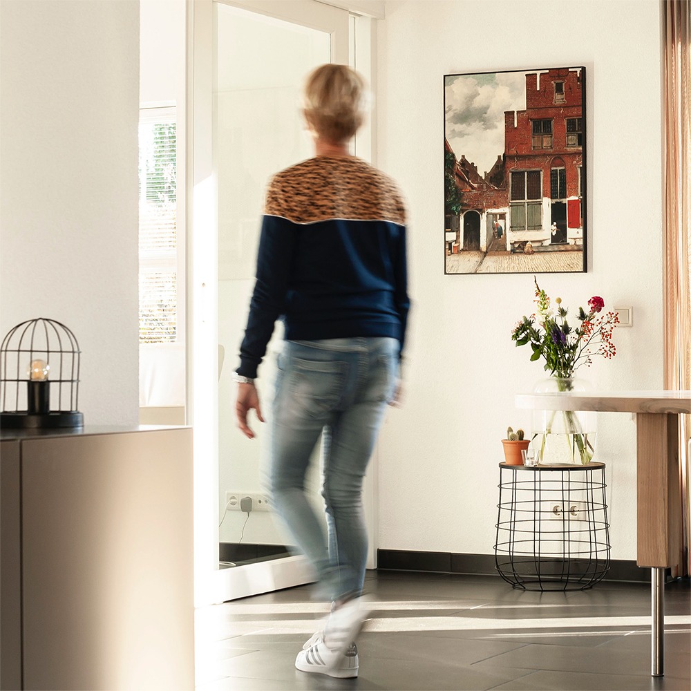 Geluidsabsorberend paneel met een bekend schilderij Geluidsabsorberend paneel met een bekend schilderij