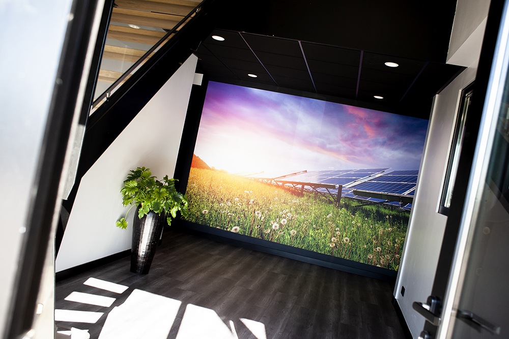 Fotobehang in ontvangsthal Fotobehang in ontvangsthal