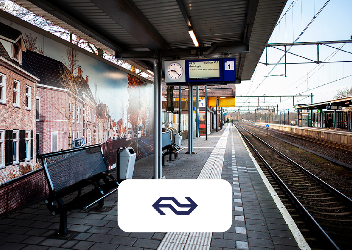 Renovatie NS-station Hoogeveen • PanelPrint | Maak een unieke indruk