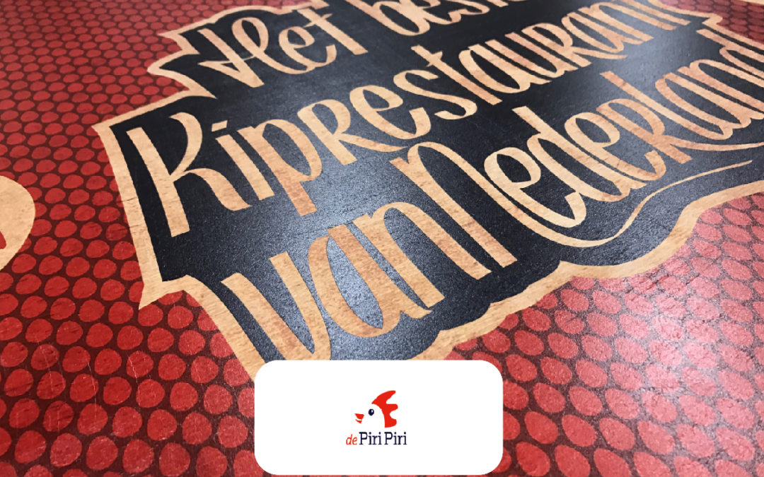 Make-over houten tafels Kiprestaurant de Piri Piri